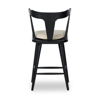Four Hands Ripley Counter Stool - Black Oak - Antwerp Natural