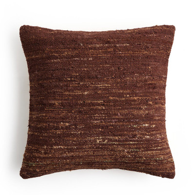 Four Hands Pemberley Pillow - Cover Only - Rustic Brown Woven - 20" X 20"
