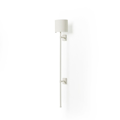 Four Hands Maurice Sconce - Matte White Plaster