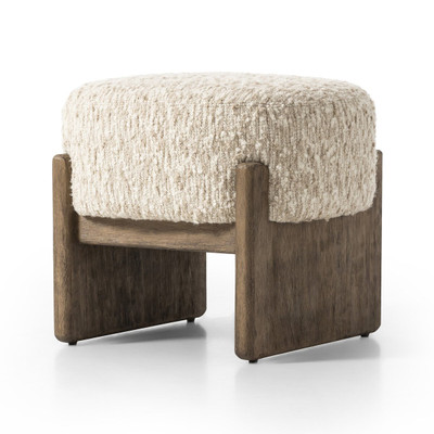Four Hands Kirby Accent Stool - Solema Cream