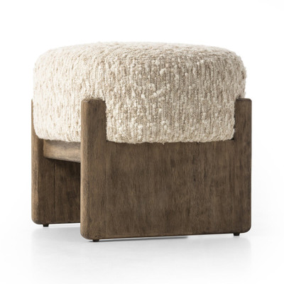 Four Hands Kirby Accent Stool - Solema Cream