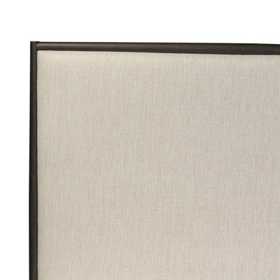 Four Hands Glenview Bed - Cracked Smoked Black Veneer - King