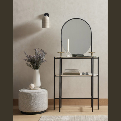 Four Hands Brynner Sconce - Dripping Etched Silver