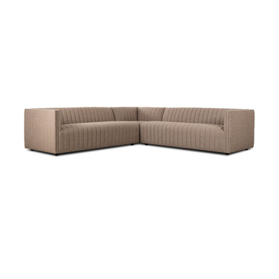 Four Hands Augustine 3-Piece Sectional - 105" - Crypton Nomad Taupe