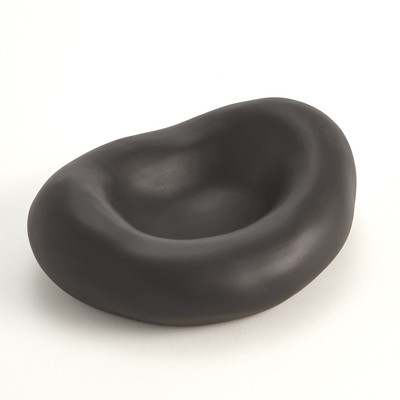 Global Views Balloon Bowl - Matte Black - Lg
