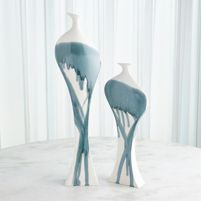 Global Views Curvy Bottle - Lambs Ear - Lg