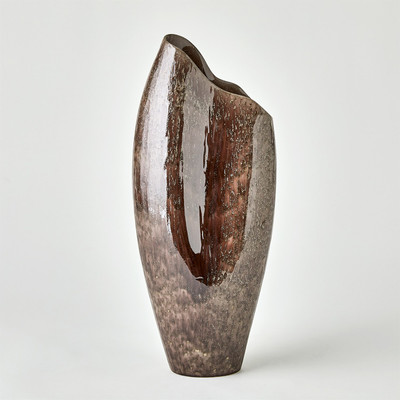 Global Views Horn Vase - Reactive Amethyst - Lg
