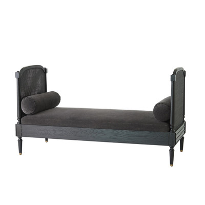 Global Views Josephine Daybed - Blackened Oak