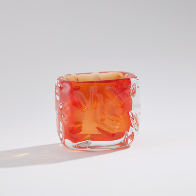 Global Views Storm Vase - Fire - Sm