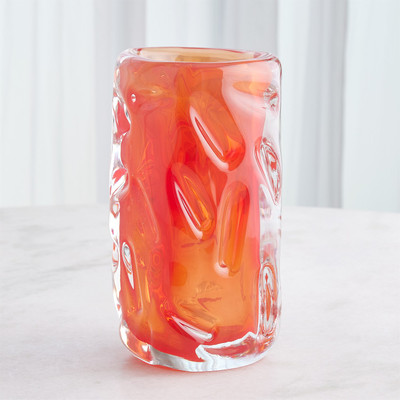 Global Views Storm Vase - Fire - Sm
