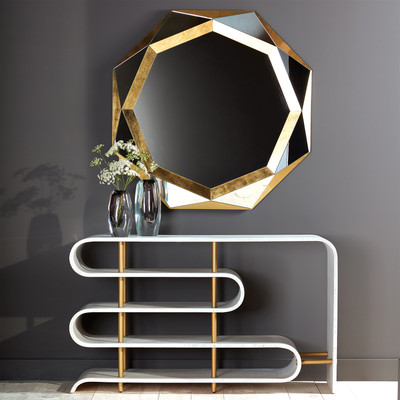 Global Views Traverse Console - White