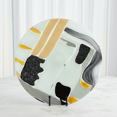 Studio A Cashmere Glass Charger - Sm