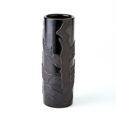 Studio A Catacaso Vase - Black - Lg (Closeout)