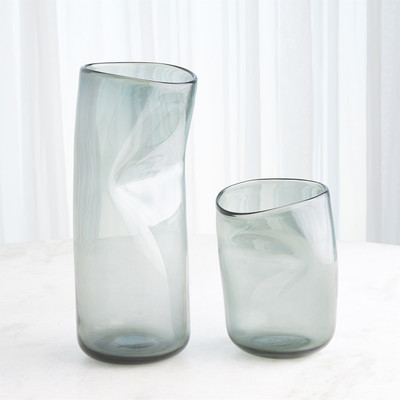 Studio A Contour Vase - Grey - Sm