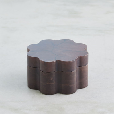 Studio A Cumulus Alabaster Wide Box - Chocolate - Sm