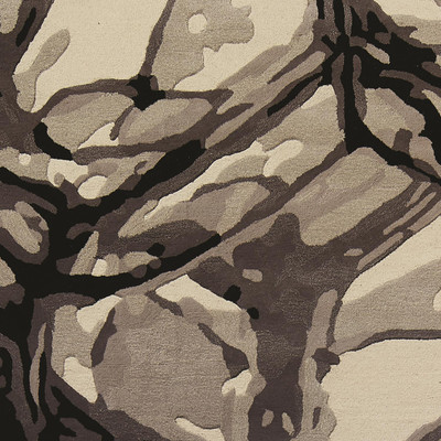 Studio A Eyes On The World Rug - Ivory - Black - 12 x 18