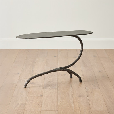Studio A Forest Blossom Side Table - Natural Iron
