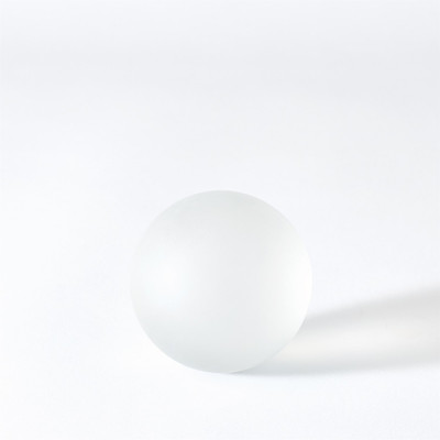 Studio A Frosted Crystal Sphere - 3