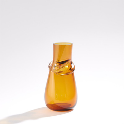 Studio A Knot Vase - Amber - Sm