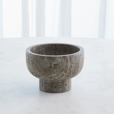Studio A Priory Low Bowl - Titanium