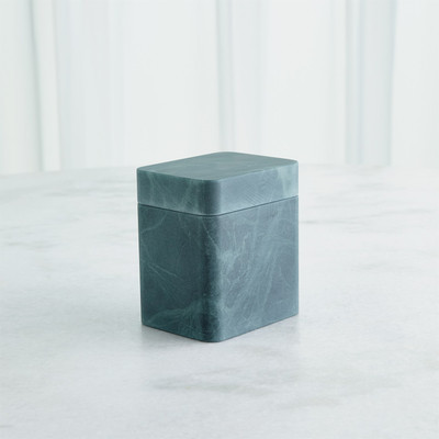 Studio A Raggio Alabaster Box - Black - Green - Lg