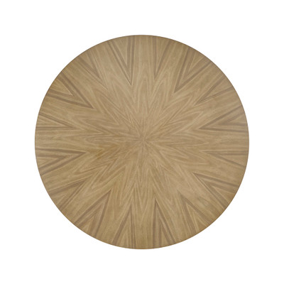 Jonathan Charles Buckingham Round Bleached Walnut Dining Table