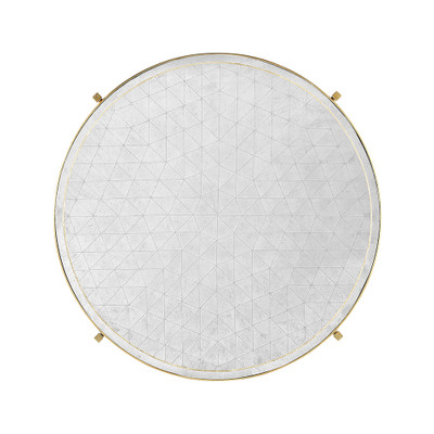 Jonathan Charles Luxe Transitional Center Table