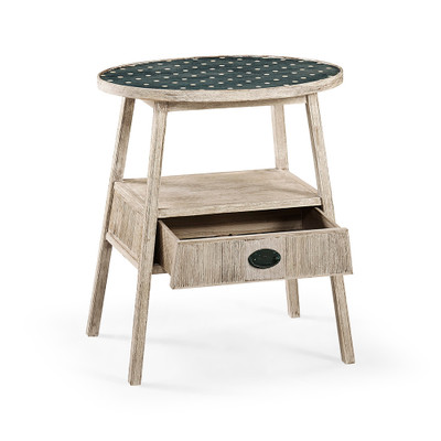 Jonathan Charles William Yeoward Bywater Washed Acacia Side Table