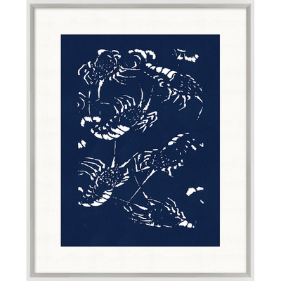 Wendover Indigo Template Coastal Motif 9