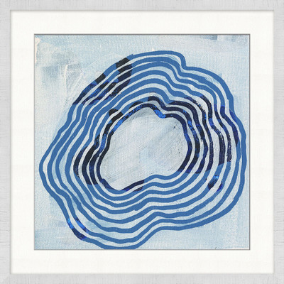 Wendover Symphony Blue Geometric 7