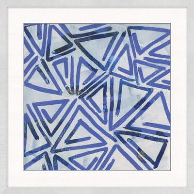 Wendover Symphony Blue Geometric 5