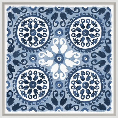 Wendover Navy Paisley Pattern 4