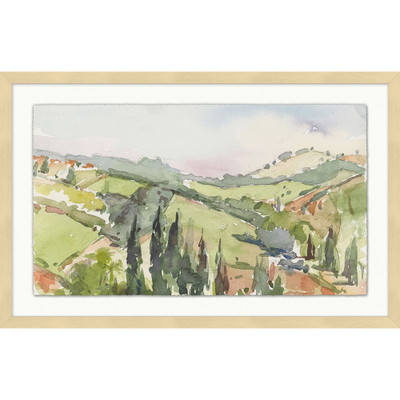 Wendover Italian Cypress Trees and Hillside 1