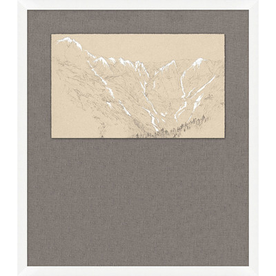 Wendover Tonal Sketch of the Mountains 2