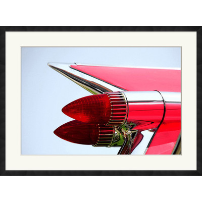 Wendover Retro Car Pink Fin