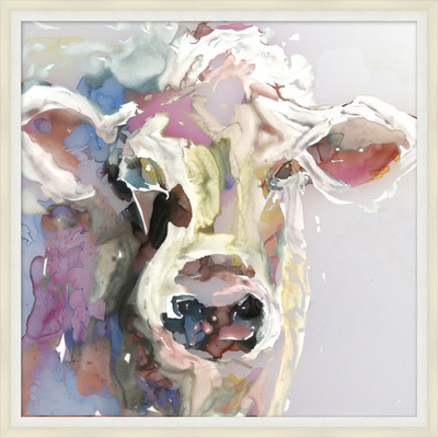 Wendover Watercolor Cow 1