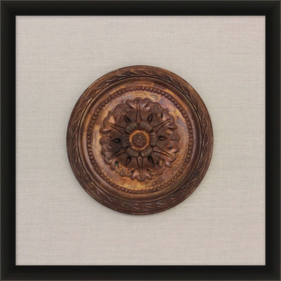 Wendover Rusted Architecural Medallion