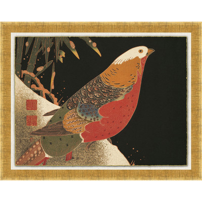 Wendover Vintage Birds on Black 4