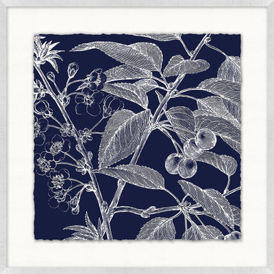 Wendover Transitional Leaf Composition on Navy 7