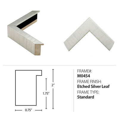 Wendover Transitional Leaf Composition on Navy 7