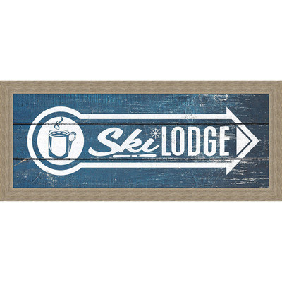 Wendover Ski Lodge Sign 4