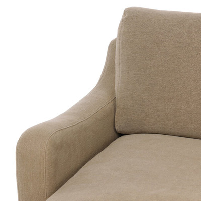 Amber Lewis x Four Hands Aurelia Swivel Chair - Broadway Canvas