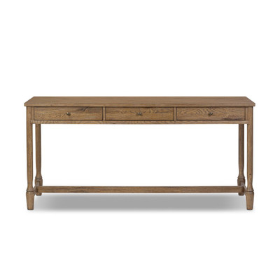 Amber Lewis x Four Hands Bari Desk - Weathered Oak Veneer