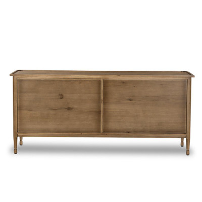 Amber Lewis x Four Hands Franny 6 Drawer Dresser - Saddle Brown Veneer