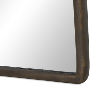 Amber Lewis x Four Hands Patz Floor Mirror - Antiqued Brass Aluminum