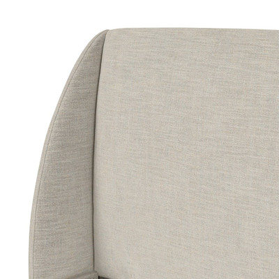 Four Hands Maeve Upholstered Headboard Only - Queen - Cambric Ivory