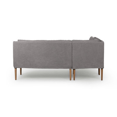 Four Hands Aurelia Dining Banquette L-Shape - 76" - Broadway Denim