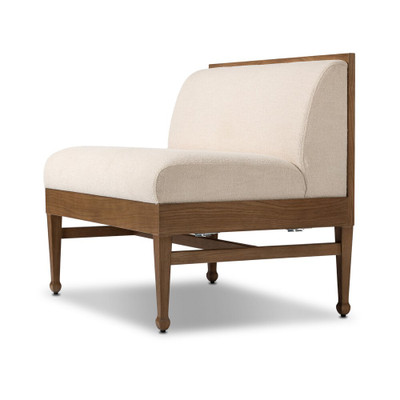 Four Hands BYO: Priscilla Dining Banquette - Chair and A Half