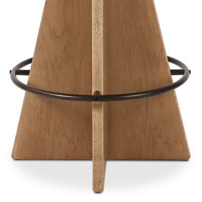 Four Hands Damon Swivel Counter Stool - - Fallingbrook Natural