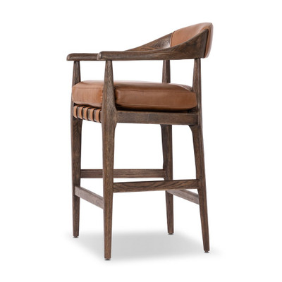 Four Hands Dane Counter Stool - Sonoma Chestnut